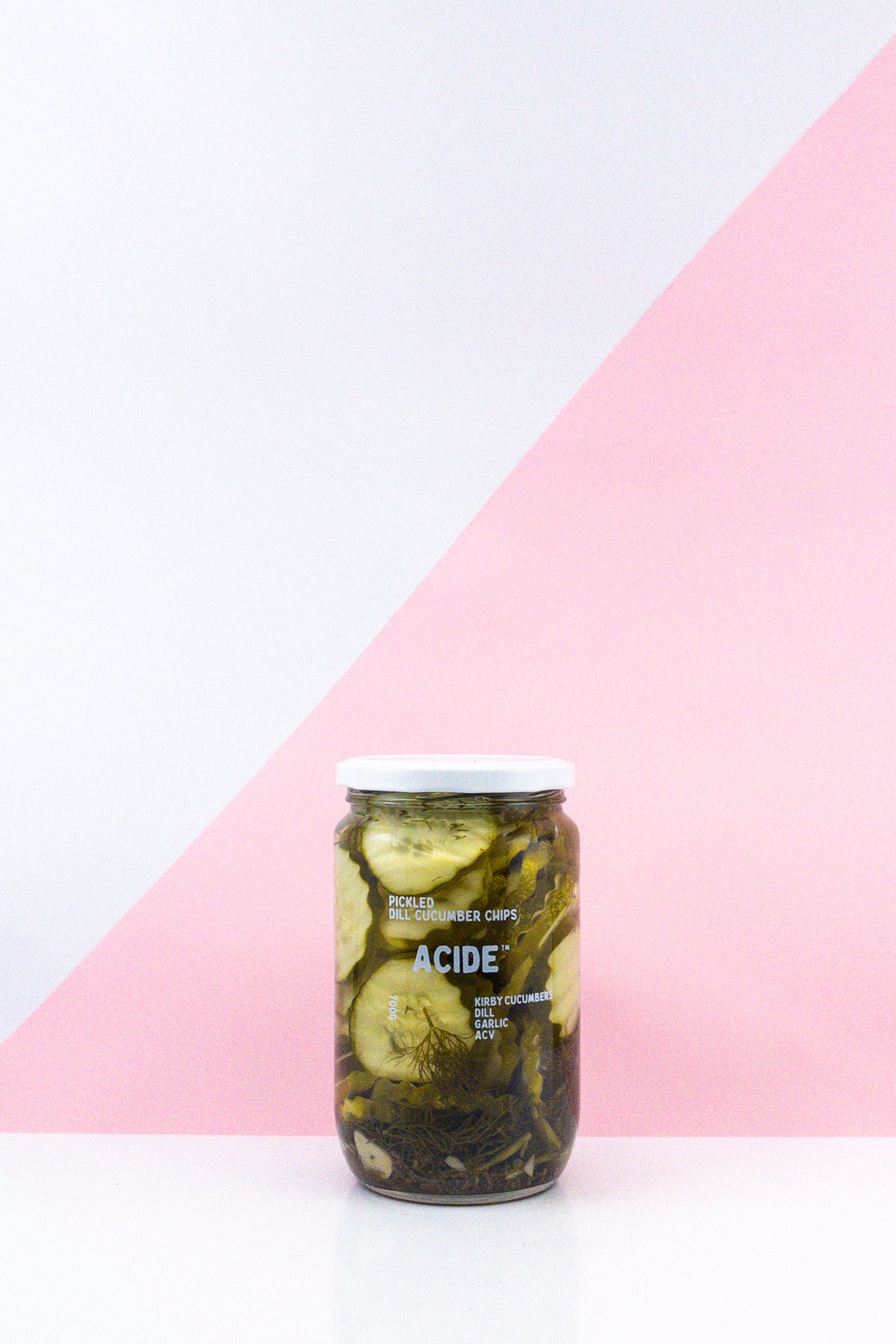 Acide Crinkle Cut Dill Pickles