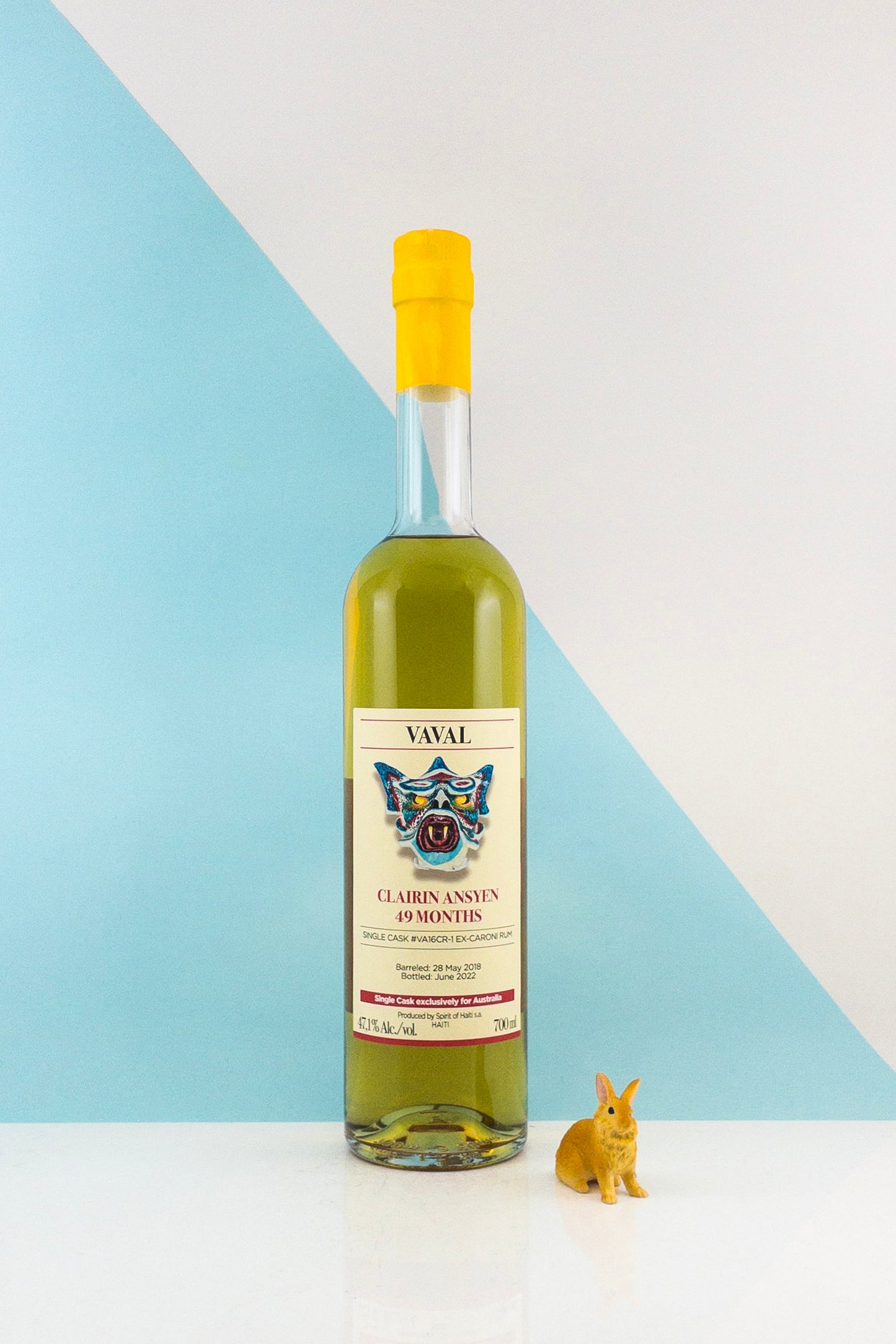 Clairin Vaval Ansyen 4 Years Old Caroni Cask