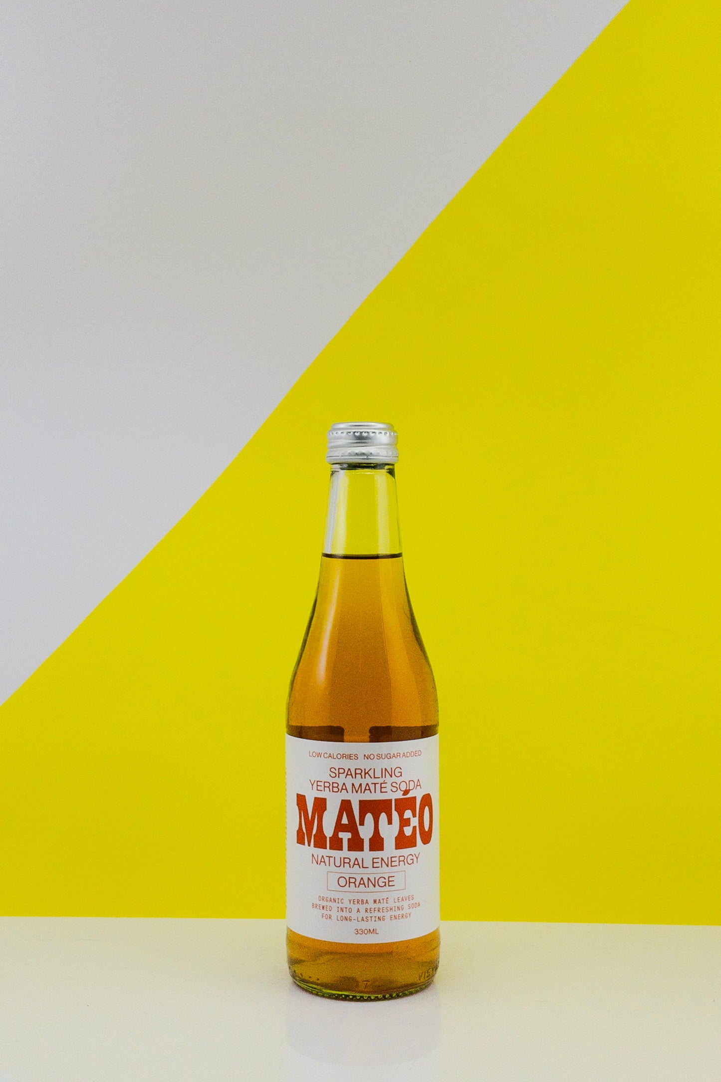 Mateo Yerba Mate Soda Orange