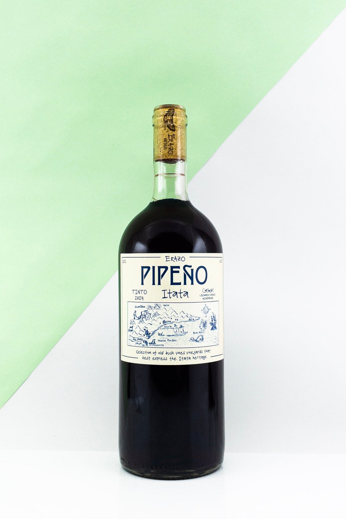 A Los Vinateros Bravos Pipeno Tinto 1L 2024