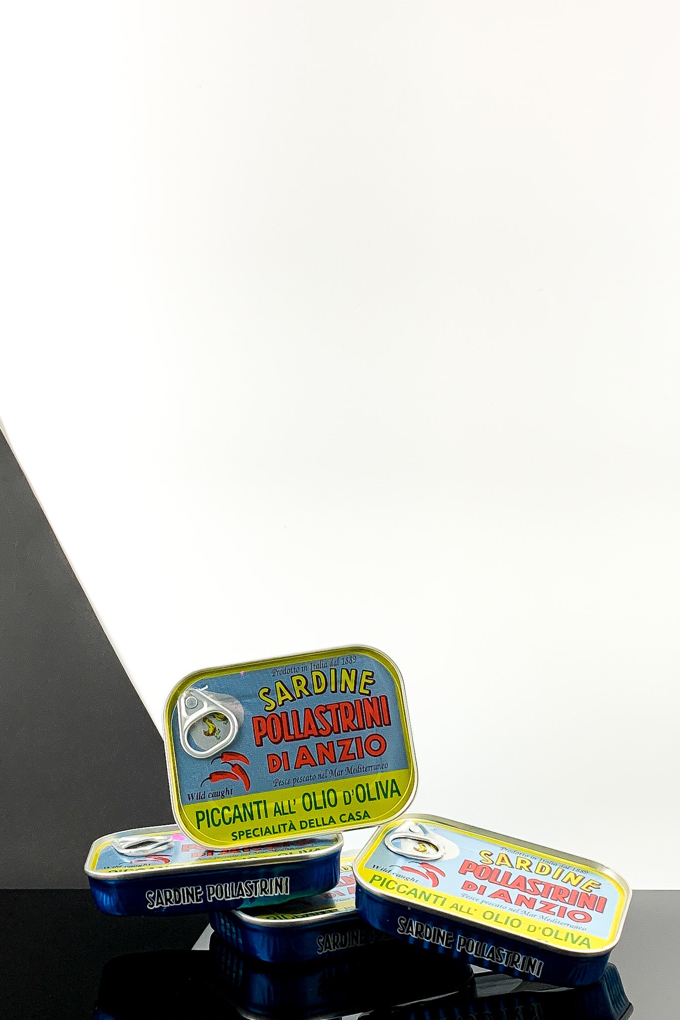 Pollastrini Di Anzio Sardines Piccanti Olio