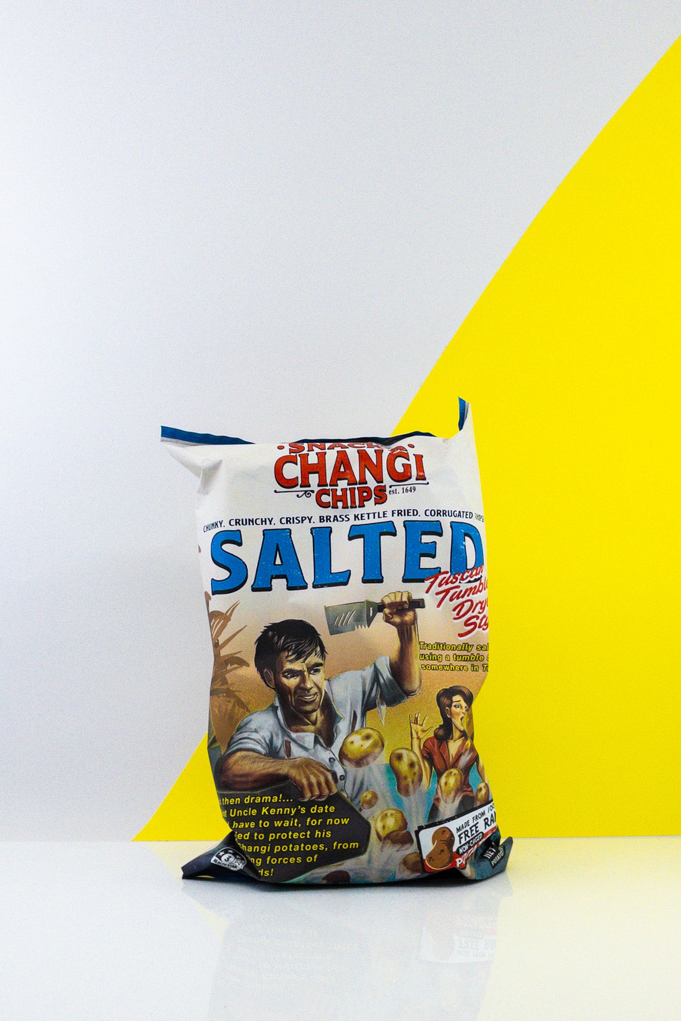 SnackaChangi Salted Chips