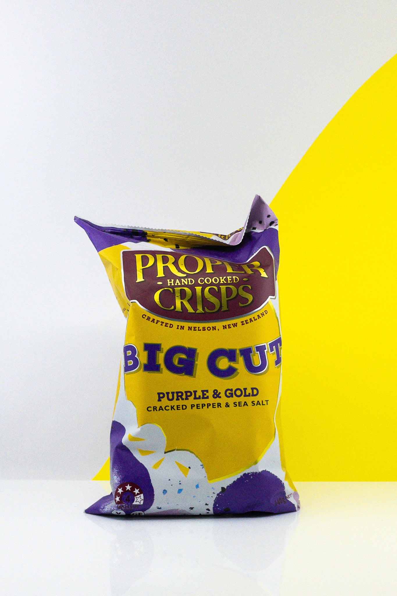 Proper Crisps Big Cut Cracked Pepper & Sea Salt