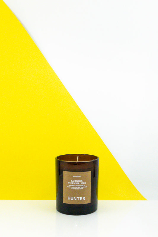 Hunter Candles Addison - Cucumber + Lavender + Sage