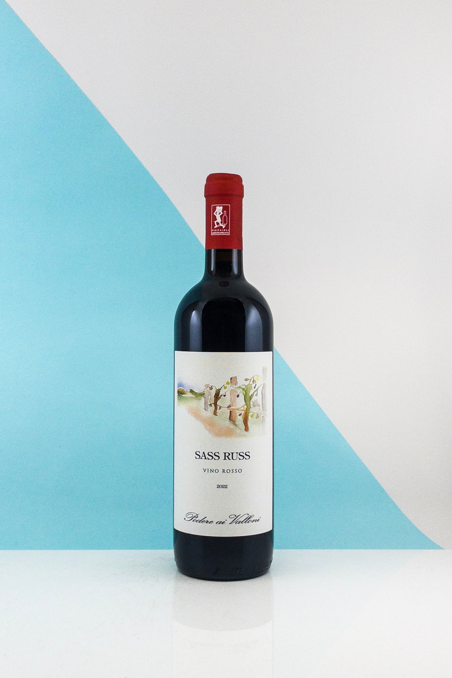 Podere ai Valloni Sass Russ Vino Rosso 2022