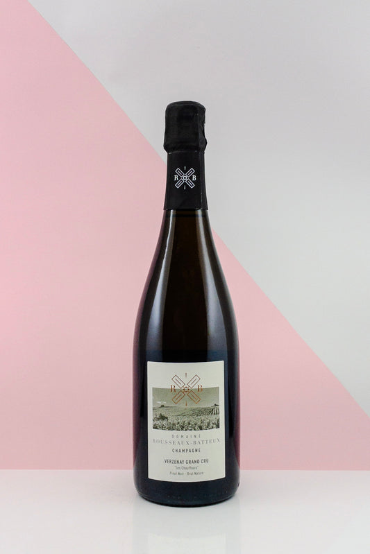 Champagne Rousseaux-Batteux Verzenay Grand Cru 'les Chauffours' Pinot Noir Brut Nature 2020