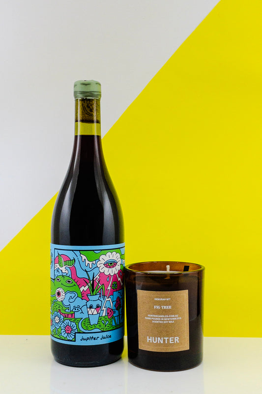 Gifts! Gifts!! Gifts!!! - Hunter Candles Deborah Fig Tree + Front Left Wines Chilled Red