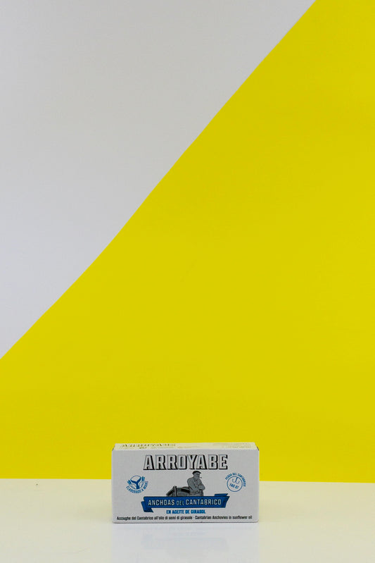 Arroyabe Cantabrian Anchovies in Sunflower Oil