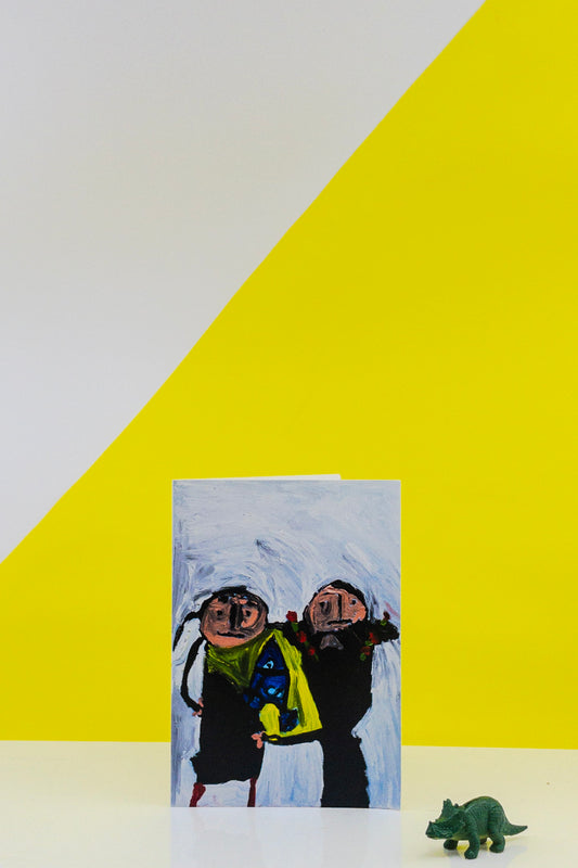 Digby Webster Wedding Cake Greeting Card