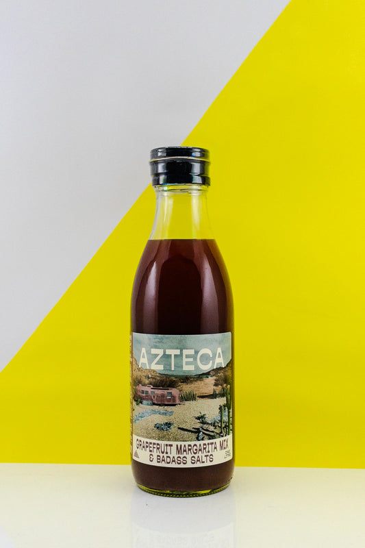 Azteca Grapefruit and Hibiscus Margarita Mix & Badass Salt
