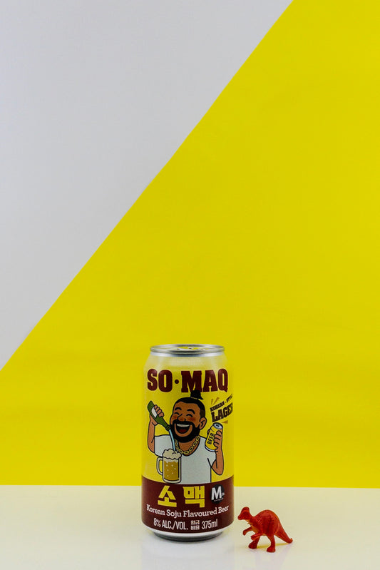 SOMAQ Korean Soju Flavoured Lager 4pk