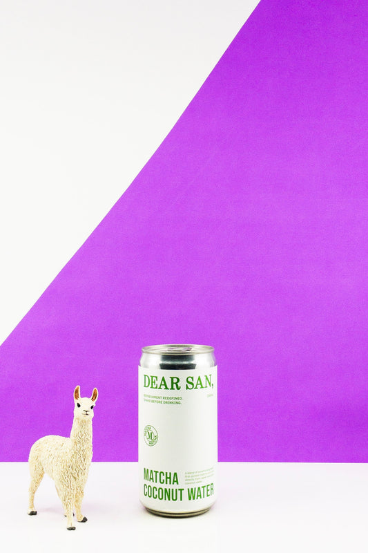 Dear San, Matcha Coconut Water
