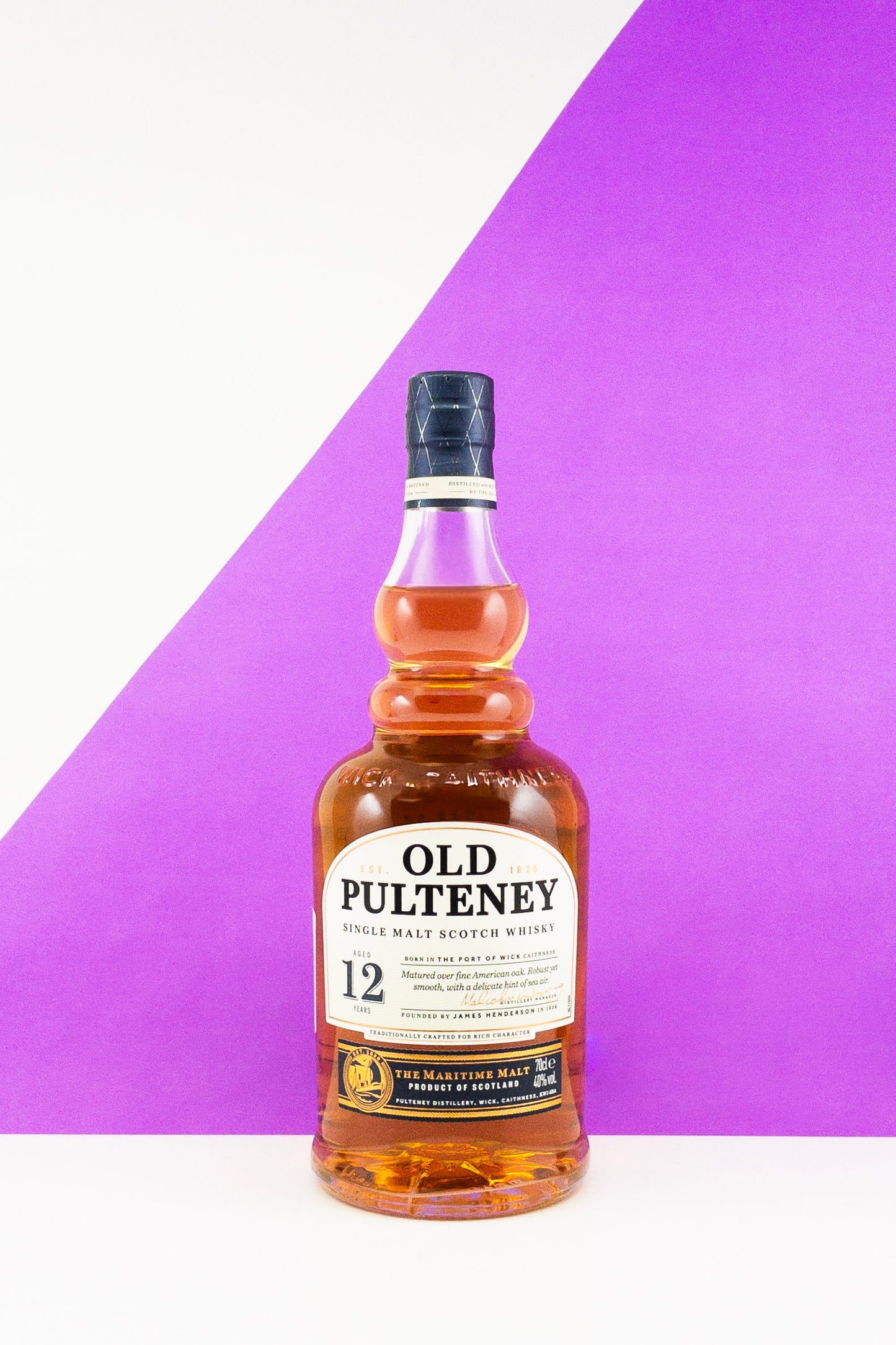 Old Pulteney 12 Year Old Single Malt Scotch Whisky