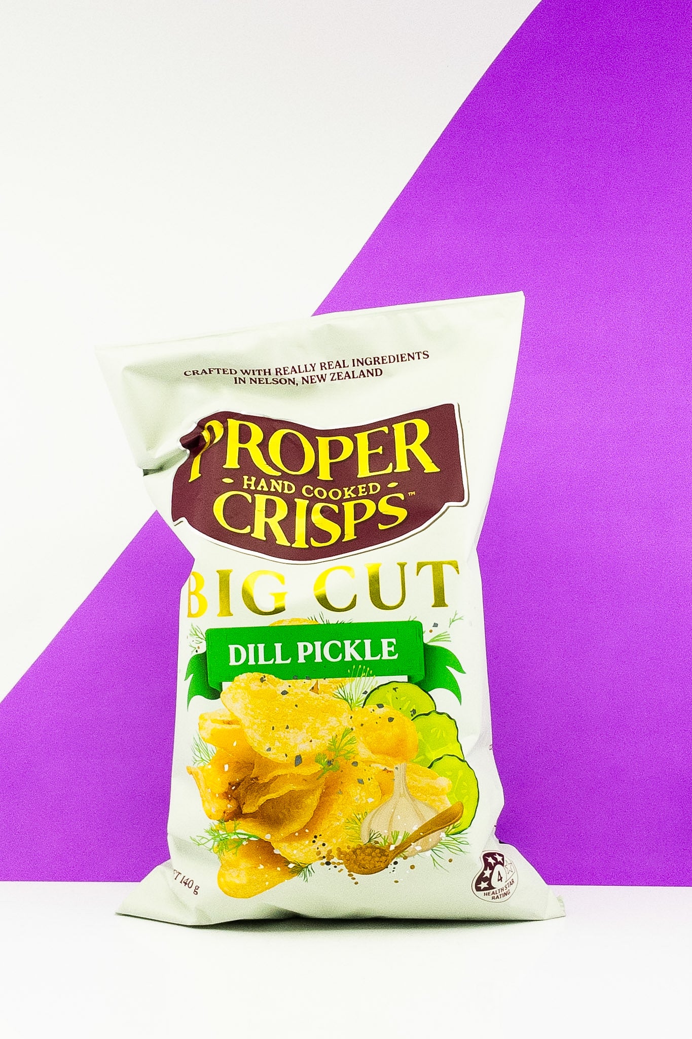 Proper Crisps Big Cut Dill Pickle