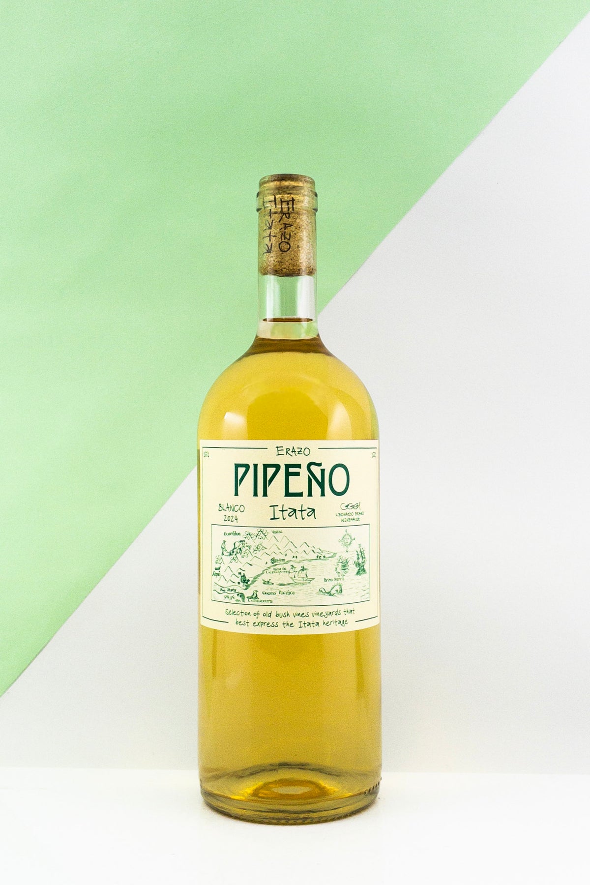 A Los Vinateros Bravos Pipeno Blanco 1L 2024