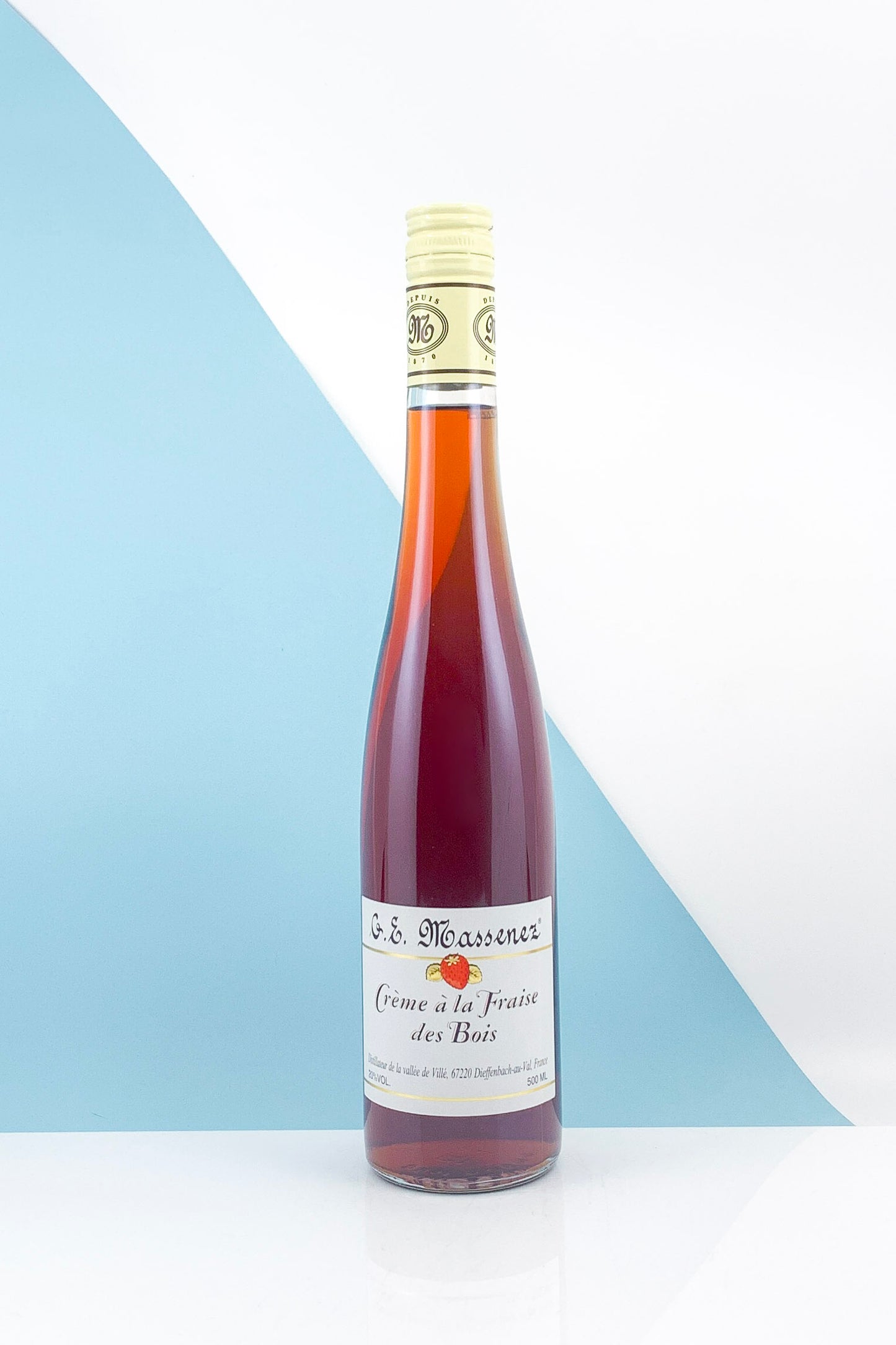 G.E. Massenez Crème a la Fraise des Bois (Wild Strawberry)