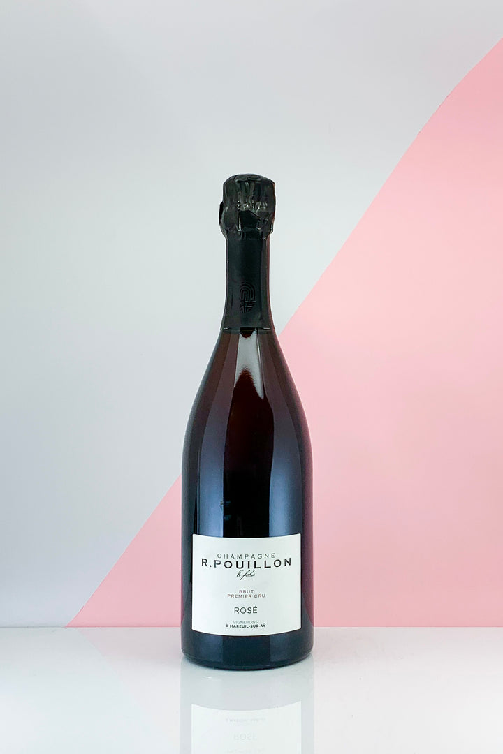 Champagne R. Pouillon Brut Premier Cru Rose de Maceration NV
