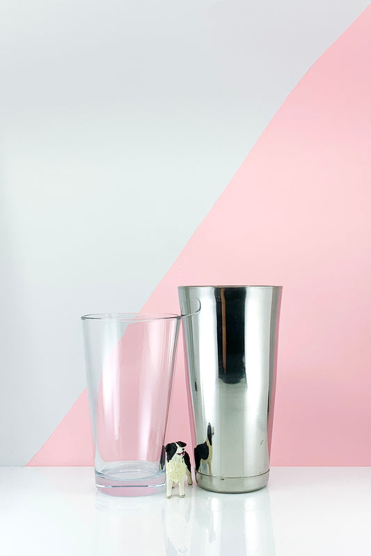 Boston & Mixing Glass Cocktail Shaker Set