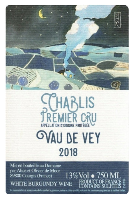 PRE SALE // Alice and Olivier de Moor Chablis 1er Cru Vau de Vay 2023