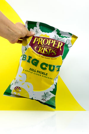 Proper Crisps Big Cut Dill Pickle
