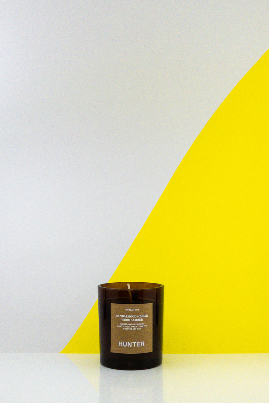 Hunter Candles Morgan - Sandalwood + Cedar Wood + Amber