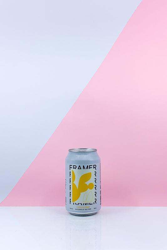 Framer Seltzer Yuzu & Pear 4PK