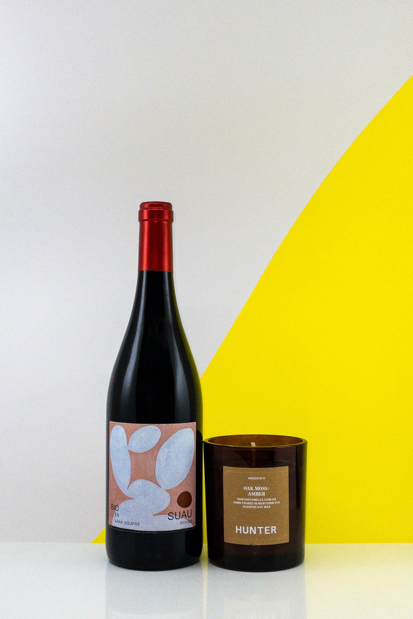 Gifts! Gifts! Gifts!! -  Hunter Candles Angus + Suau Sans Soufre Rouge