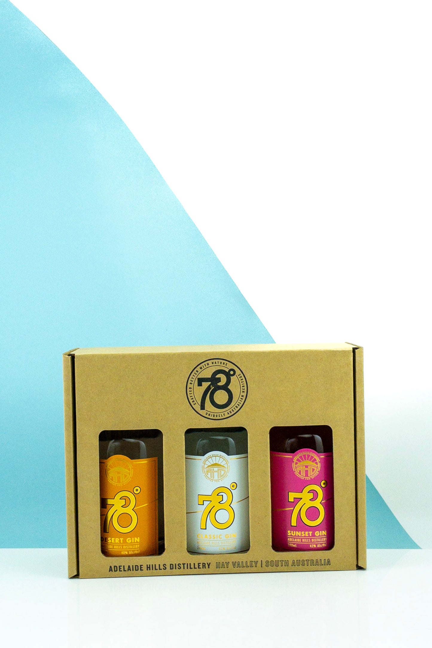 78 Degrees Distillery Gin Gift Pack