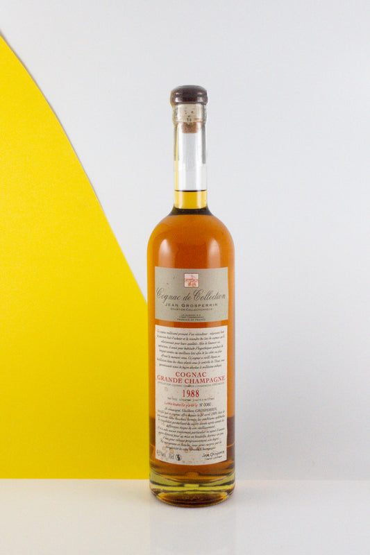 Grande Champagne Cognac de Collection Jean Grosperrin 1988