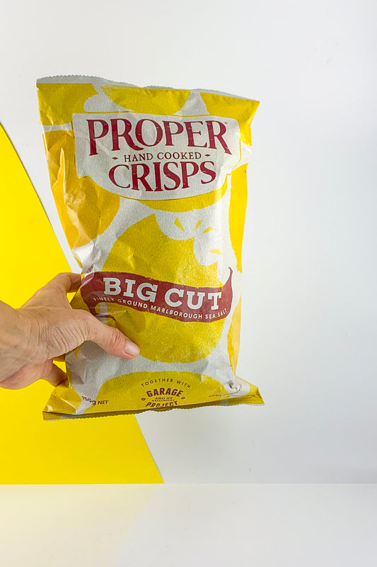 Proper Crisps Big Cut Marlborough Sea Salt