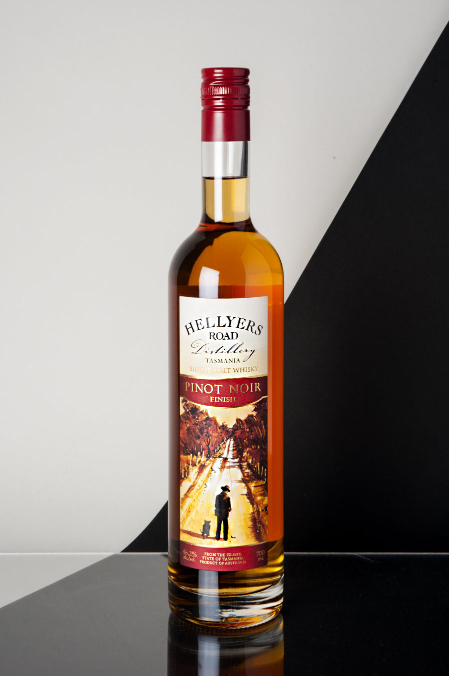 Hellyers Road Distillery Pinot Noir Finish Single Malt Whisky
