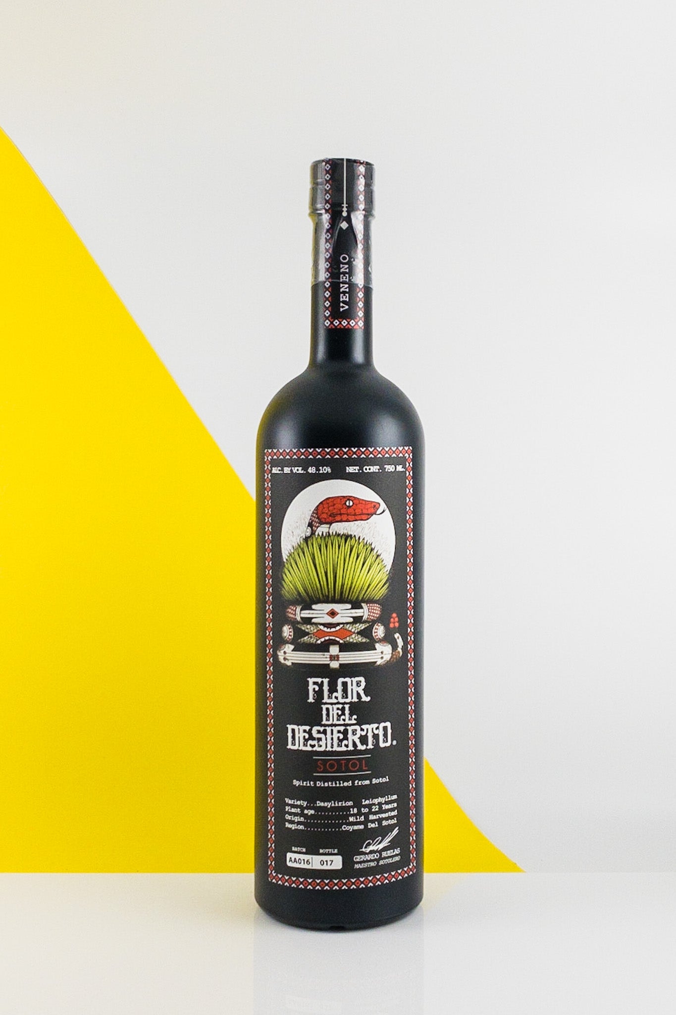 Flor Del Desierto Sotol Veneno