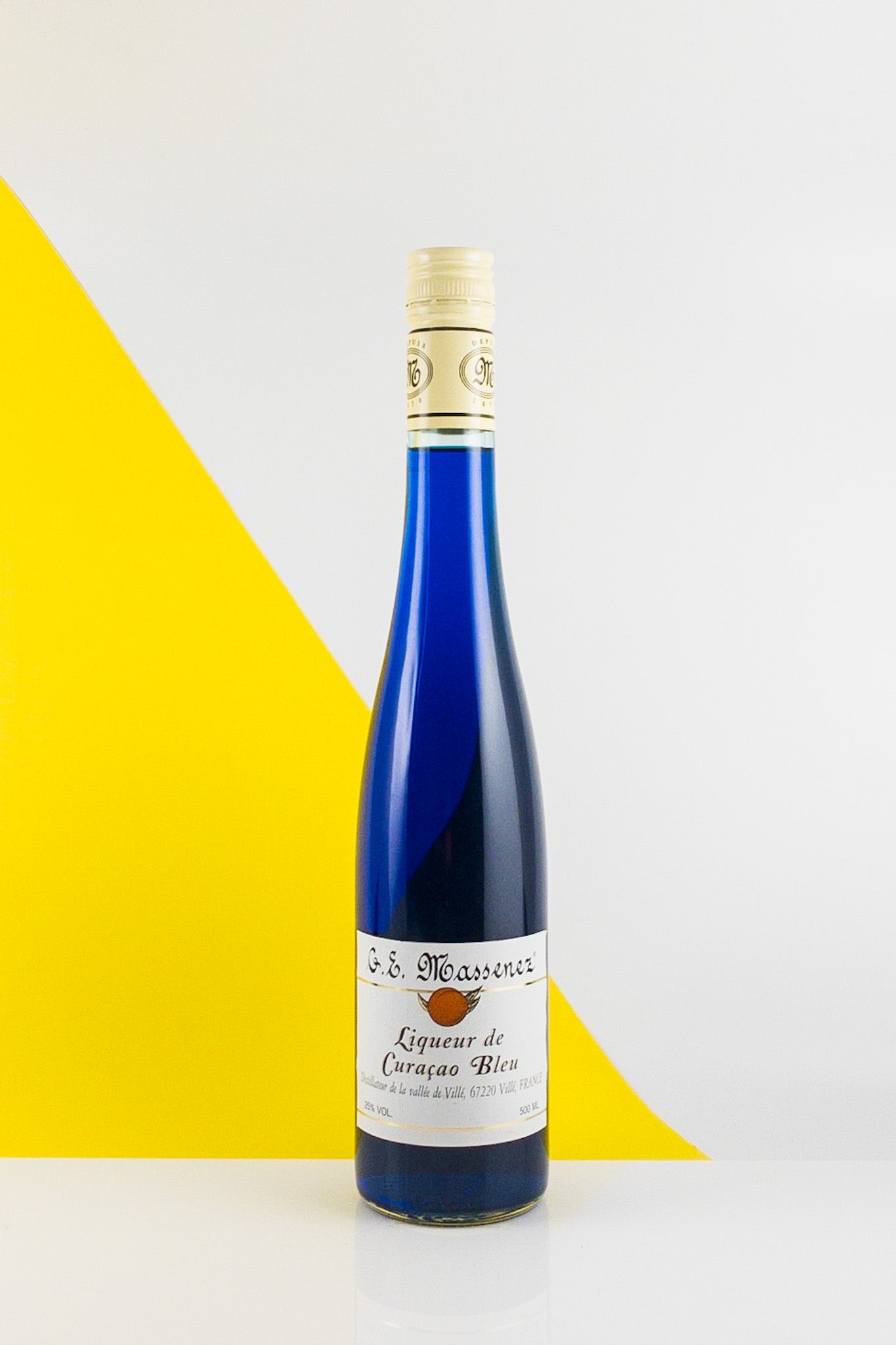 G.E. Massenez Liqueur de Curacao Bleu