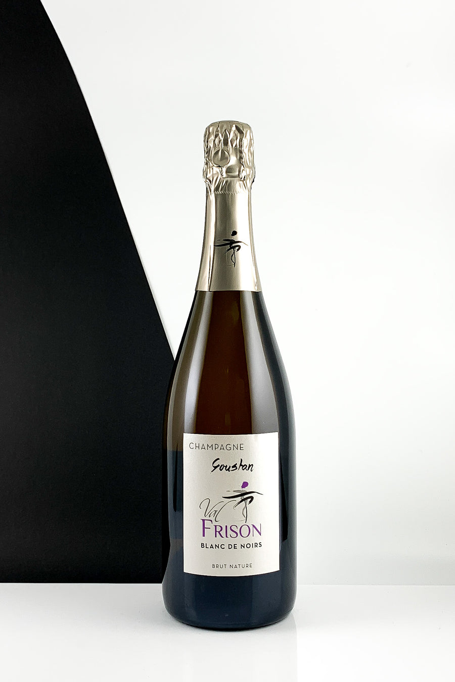 Champagne Val Frison Goustan Blanc de Noir Brut Nature NV P V